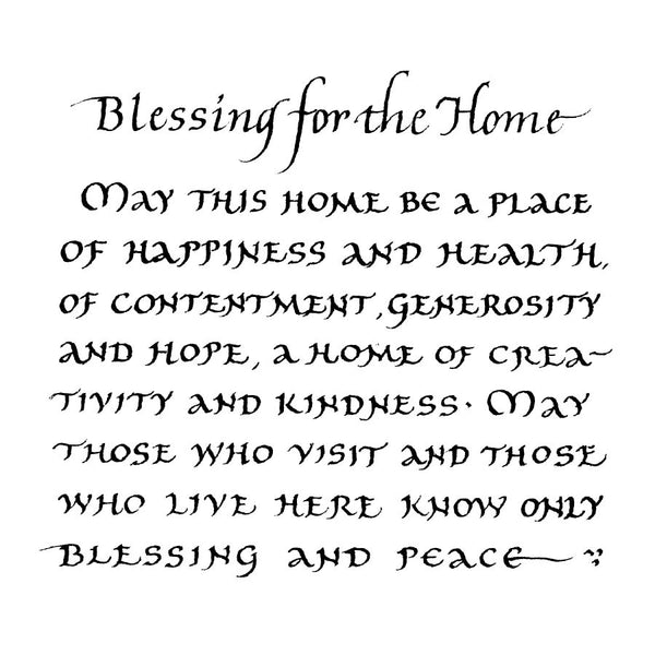 Home Blessings Text Type